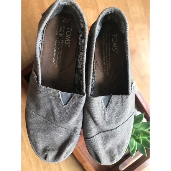 Toms | Ash Canvas | Slip On Classic - Picture 3 of 5
